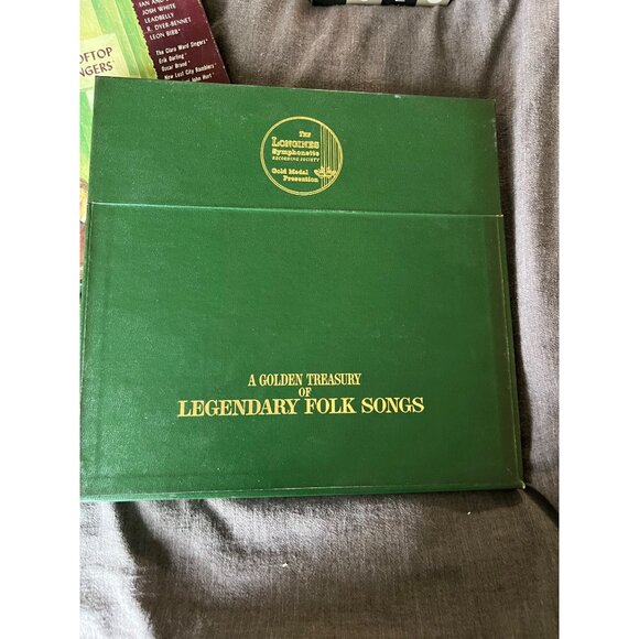 Legendary Folk Songs Vinyl Record Collection Box Set - Picture 3 of 8